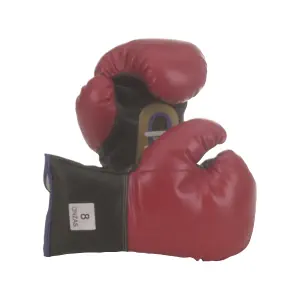 GUANTES BOX CUERO SINTETICO 8,10,12 Y 14 ONZAS