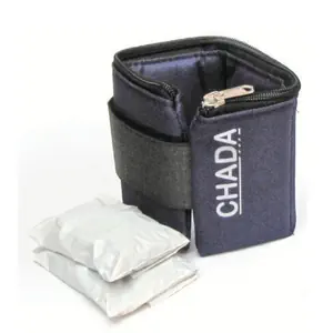 PORTAPESAS ACOLCHADAS CON CIERRE 750 GS. PAR
